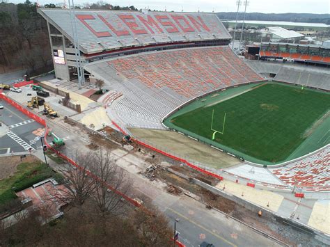 Memorial Stadium Construction Updates – Clemson Tigers Official Athletics Site