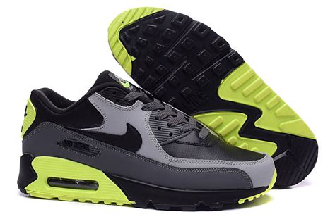 homme air max 90 premium verte et gris,Nike Air Max 90 Homme Noir Et ...