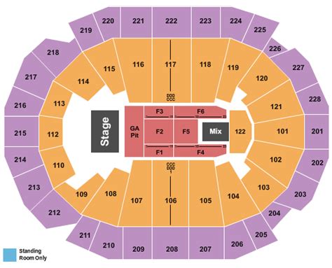 Fiserv Forum Seating Chart + Rows, Seats and Club Seats