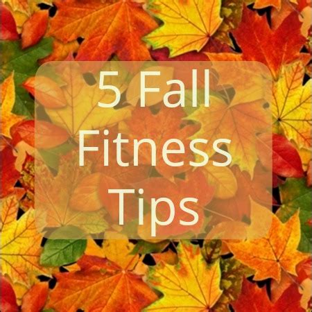 Friday Five: 5 Fall Fitness Tips • Erica Finds...