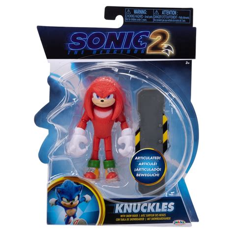 Sonic the Hedgehog Knuckles Action Figure Set, 2 Pieces - Walmart.com