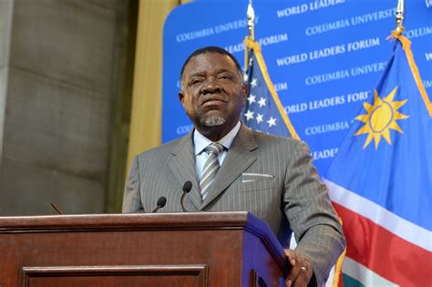 President Hage G. Geingob of the Republic of Namibia | World Leaders Forum