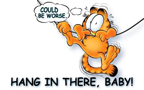 Garfield: Hang in There Baby! - HD Wallpaper