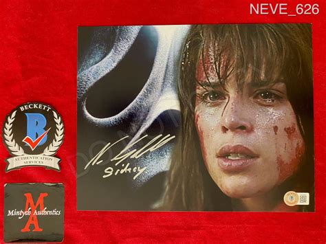 NEVE_626 - 8x10 Photo Autographed By Neve Campbell – Mintych Authentics