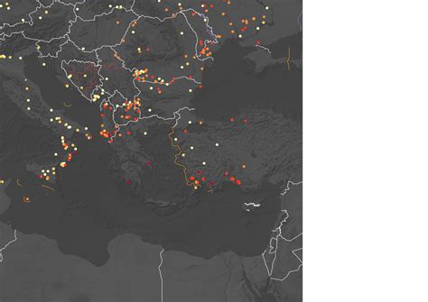 Greece fires map: Where the wildfires have spread, with Athens ...