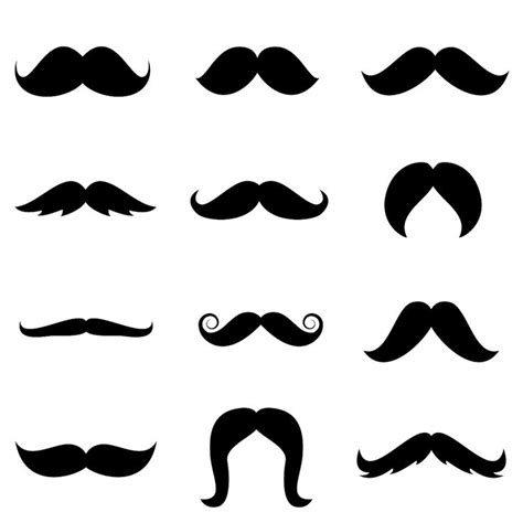 Mustache template, Mustache printables, Templates printable free