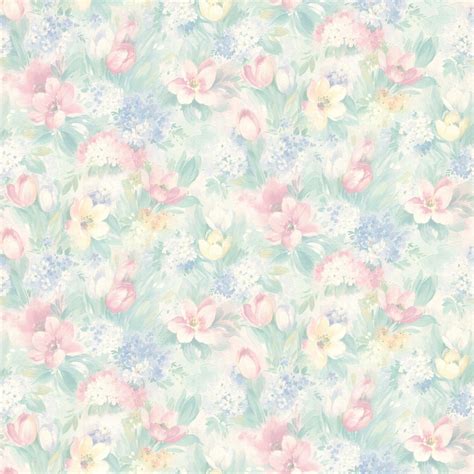 Floral Pattern Pastel Free Background / Floral Roses Pattern In Pastel ...