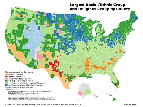 Which religion dominates every county in the United States | Big Think