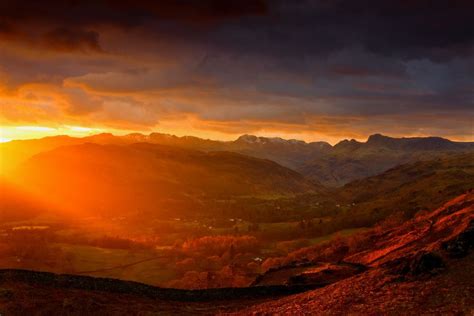 Great Langdale From Loughrigg Fell | Just good friends, In this moment, Sunrise sunset