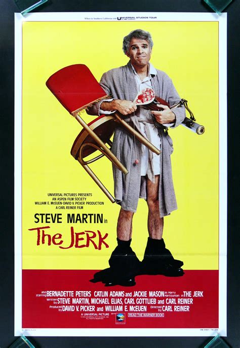 THE JERK * CineMasterpieces COMEDY STEVE MARTIN ORIGINAL MOVIE POSTER ...