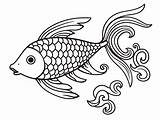 Peaceful Koi Pond Coloring Page  sketch template
