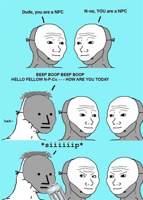 NPCs and boomer | NPC Wojak | Know Your Meme