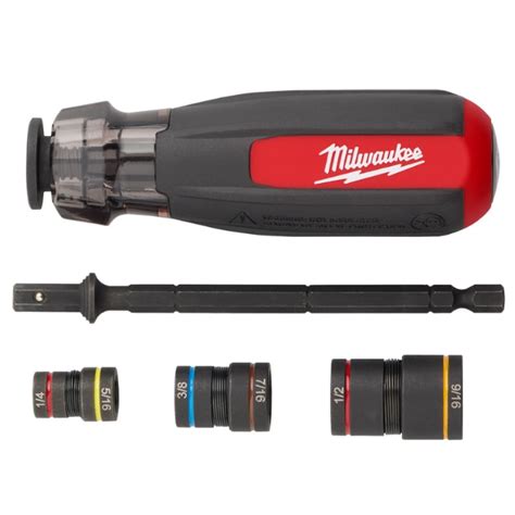 Milwaukee 48-22-2921 Multi-Nut Driver with SHOCKWAVE IMPACT DUTY Flip ...