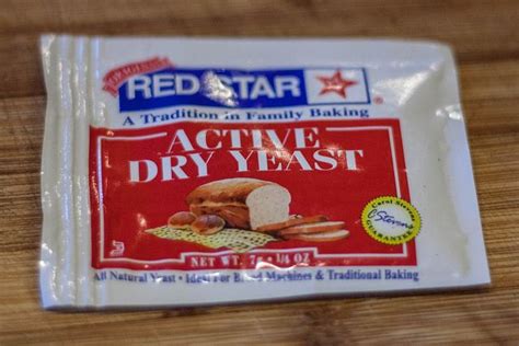 Red Star Active Dry Yeast Packet | Yeast packet, Dry yeast, Yeast