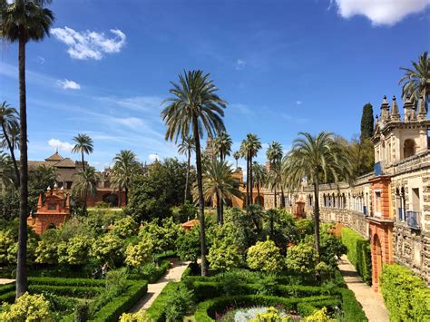 Gardens of the Real Alcàzar of Sevilla (Spain)