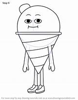Snow Cone Coloring Pages sketch template