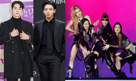 Cha Eun Woo and Jungkook of BTS secretly sneaked in to see BLACKPINK ...