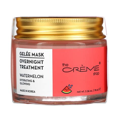 The Creme Shop, Gelee Beauty Mask, Overnight Treatment, Watermelon, 2. ...