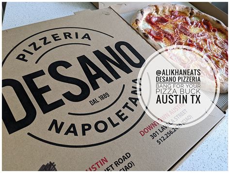 DeSano Pizza ~ Austin TX - Ali Khan Eats