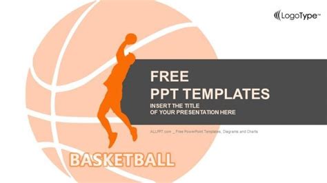 Free Basketball Player Vector Powerpoint Template. Basketball is one of ...