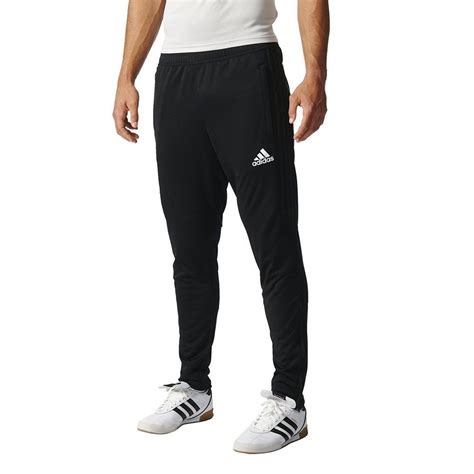 New Men's ADIDAS TIRO 17 Slim Soccer Training Pant Climacool Black ...