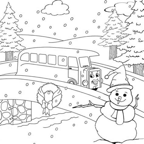 Free Printable Winter Coloring Pages