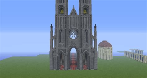 Gothic Cathedral Guide #7: the Facade : r/Minecraft