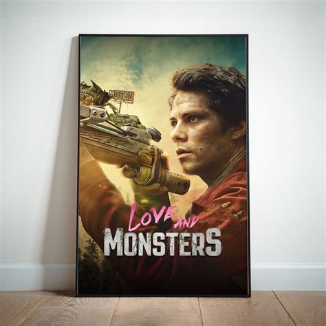 Love and Monsters Poster, Movie Posters, Canvas Wall Art, High Quality Print, Wall Print, Canvas ...