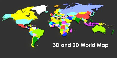 World Map Blender Models for Download | TurboSquid