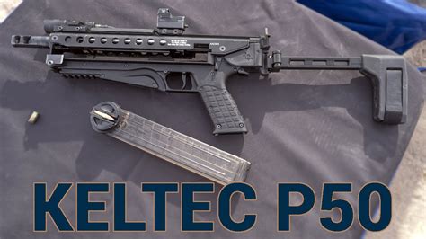 KelTec P50 5.7x28mm "Nutcracker" - YouTube