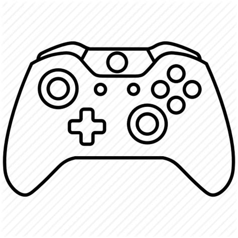 Xbox One Logo Coloring Pages