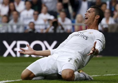 Cristiano Ronaldo Scoring A Goal