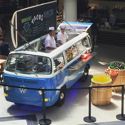 VW Bus taco truck | Food truck business, Food truck design, Food truck interior