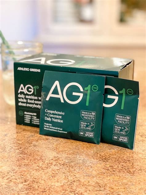 AG1 Travel Packs: Boost Your Energy and Improve Your Health | Athletic ...