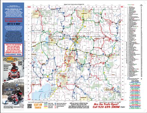 Trail Map – Jefferson County Snowmobile Alliance