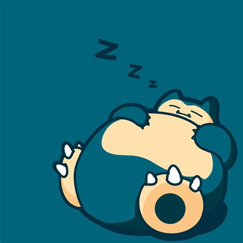 Download Snoring Snorlax Cool Pokemon Wallpaper | Wallpapers.com