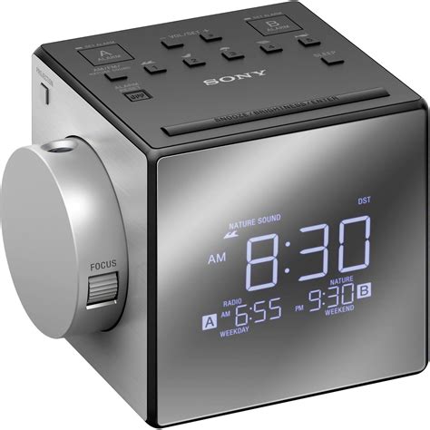 Sony ICF-C1PJ Alarm Clock Radio with Time Projecti ICFC1PJ B&H