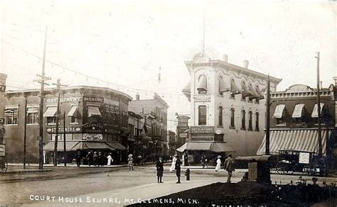 1909 in Downtown Mount Clemens, Michigan | Mount clemens, Detroit ...