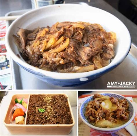 Instant Pot Gyudon (Japanese Beef Bowl 牛丼) | Amy + Jacky