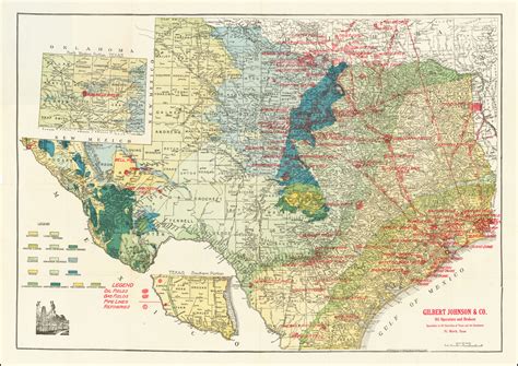 Map Of Texas Oil Fields - Map