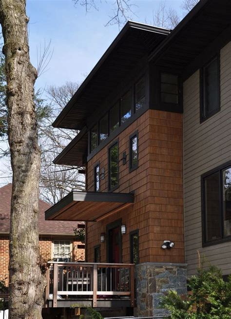 65 Modern Farmhouse Home Office With Black Window Trim (12) | Brown ...