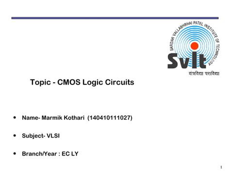 CMOS Logic Circuits | PPT