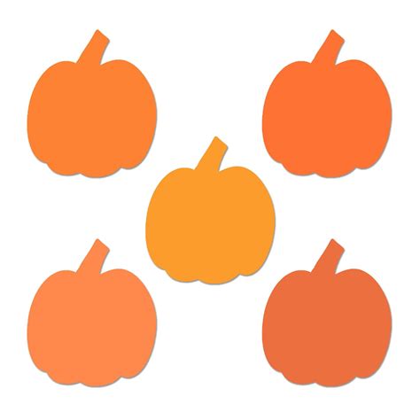 50 Pumpkin Cutouts for Halloween Crafty, Party Decorations. - Etsy