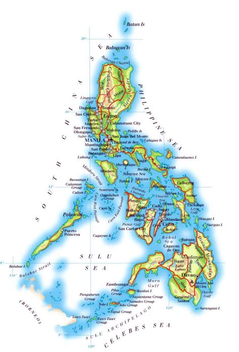 Maps of Philippines | Detailed map of Philippines in English | Tourist ...