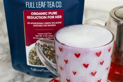 Pure Seduction Blueberry Tea Latte for Her | Full Leaf Tea Company