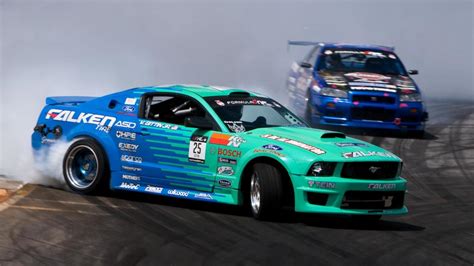 Falcon Mustang Drift Car HD desktop wallpaper : Widescreen : High Definition : Fullscreen