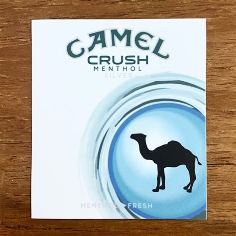 Camel Crush Menthol Silver High Quality Life Sized Replica - Etsy