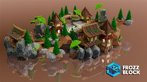 ArtStation - Medieval End Custom & nether spawn