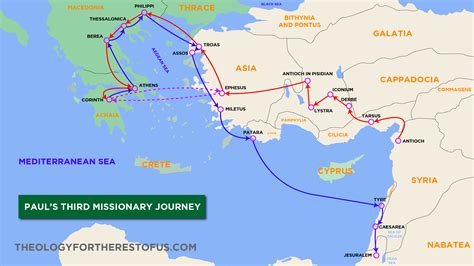 Paul’s Four Missionary Journeys: The Complete Guide – Theology For the Rest of Us