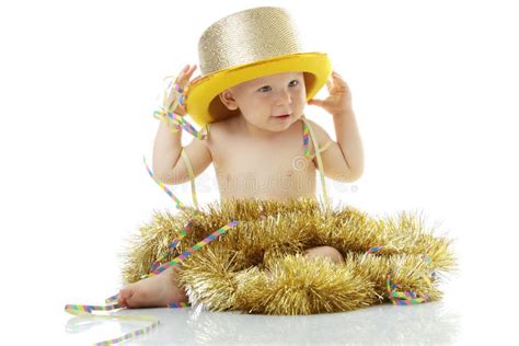 Happy New Year Baby stock image. Image of decoration - 11728683